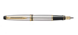 Waterman Expert Stainless Steel Gt napełniane pióro wkład M