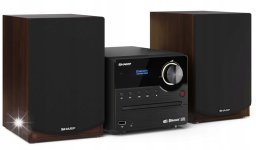 Wieża Sharp Wieża XL-B517D 15W CD USB FM DAB+ Bluetooth Czarno-Brązowy