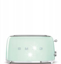 Toster Smeg Toster dwuszczelinowy Smeg TSF02PGEU 4 Tosty Grzanki 1500W Zielony