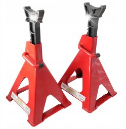 Falon-Tech PODSTAWKI WARSZTATOWE KOBYŁKI SAMOCHODOWE 6T 2szt 365-575mm PODPÓRKI