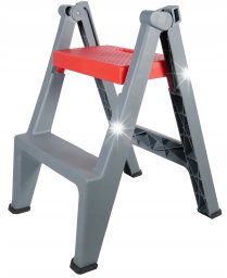 Falon-Tech DRABINKA DRABINA WARSZTATOWA STOŁEK PODEST SKŁADANY DO GARAŻU KUCHNI