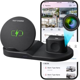 Kamera IP Spreest MINI KAMERA WIFI SZPIEGOWSKA UKRYTA W ŁADOWARCE ANDROID ZDALNY PODGLĄD RUCH
