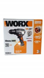Worx Wkrętarka udarowa WORX WX352.9 60Nm 13mm BL 20V