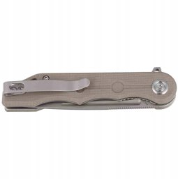 Kubey Knife Nóż składany EDC Kubey Knife Mizo Tan G10, Bead Blast AUS-10 by Tiguass