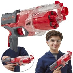 Hasbro Pistolet NERF Disruptor + 6x pianowe naboje ZA6188 EDUKAMP