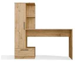 Biurko Topeshop Cosmo Dąb Artisan 115 cm x 50 cm