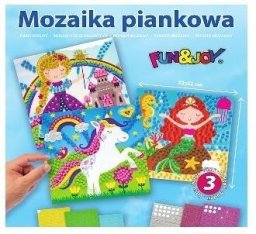 Formatex Mozaiki piankowe Girls 3 wzory EDUKAMP