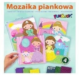Prószyński i S-ka Mozaiki piankowe Księżniczki 4 wzory EDUKAMP