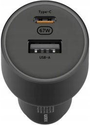 Ładowarka Xiaomi ŁADOWARKA SAMOCHODOWA Xiaomi Car Charger 67W USB-A + USB-C 6100 mA