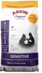Arion ARION Original Sensitive Adult Large  12+3kg