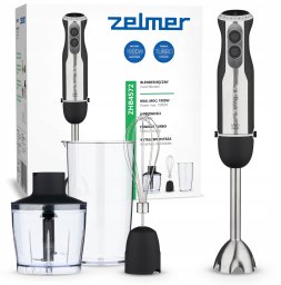 Blender Zelmer Blender ręczny Zelmer ZHB4572 1900W Rozdrabniacz Końcówka do ubijania