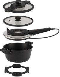 Remoska Prodiż Remoska T41/42 Tria Czarny Multi urządzenie kuchenne 610W 3,5/5 L