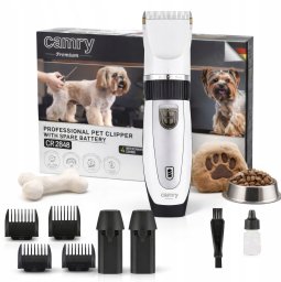 Maszynka do strzyżenia psa ACM CR 2848 Profesjonalna strzyżarka dla zwierząt z zapasową baterią CR 2848