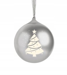 Głośnik BigBen Głośnik Bluetooth BigBen XMASBALLSILV Świecąca bombka świąteczna Srebrna