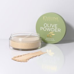 Ecocera EVELINE_Olive Powder puder sypki do cery wrażliwej i suchej Satin Matte 8g