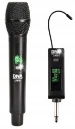 Mikrofon DNA Bezprzewodowy mikrofon dynamiczny + odbiornik fal UHF zestaw DNA UMW1