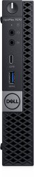 Komputer tecXL tecXL OptiPlex 7070 MP (Dell Refurbished) Intel® Core™ i3 i3-9100T 16 GB DDR4-SDRAM 256 GB SSD Windows 10 Pro MFF Mini PC Czarny