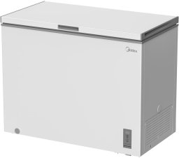 Zamrażarka Midea Midea MDRC411FZE01 Freezer, E, Free standing, Height 85 cm, Freezer net 293L, White