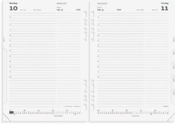 Mayland-Burde Mayland 16305000, Table, 410 pages, A5, Multicolour, Carton, Day