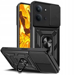 Hello Case Etui Pancerne Do Xiaomi Redmi 15C (Czarne, Armor, Ochronne, Case, Plecki)