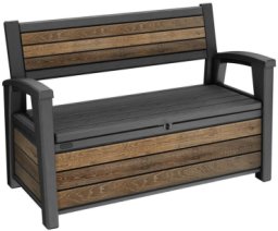 Skrzynia ogrodowa Keter SKRZYNIA/ŁAWKA OGRODOWA, TARASOWA, DECO BENCH, WALLNUT