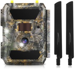 Kamera cyfrowa Luxury-Goods Kamera Leśna FOTOPUŁAPKA GPS 4.0CG MMS FILM LTE 4G