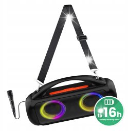 Głośnik Media-Tech KARAOKE Głośnik przenośny bluetooth MT3184 MEDIA-TECH MIKROFON