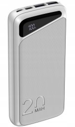 Powerbank Navitel Powerbank Navitel PWR20 MX 20000mAh 22,5W 2x USB-A / USB-C / microUSB Biały