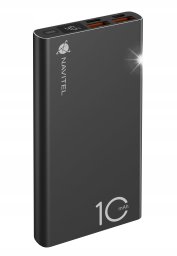 Powerbank Navitel Powerbank Navitel PWR10 AL BLACK 10000 mAh USB