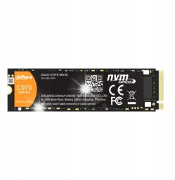 Dysk SSD Dysk SSD Dahua C970N 256GB M.2 PCIe 4.0 NVMe 1.4 do gier gaming biuro praca