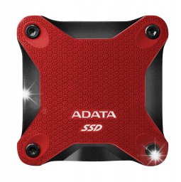Dysk zewnętrzny SSD Adata Dysk zewnętrzny SSD SD620 1TB U3.2A 520/460 MB/s czerwony