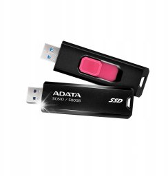 Dysk zewnętrzny SSD Dysk SSD zewnętrzny Adata SC610 500GB USB 3.2 Czarny