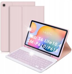 ETUI Z KLAWIATURĄ BLUETOOTH DO GALAXY TAB S6 LITE