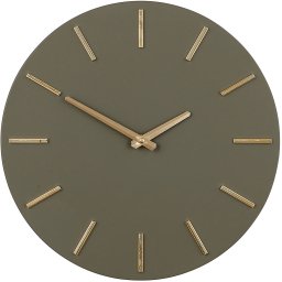 Lumarko ZEGAR ŚCIENNY ALUMINIOWY ZIELONY ŚR. 35,5CM MICA