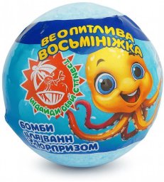 Rainbow Rainbow kula do kąpieli Curious Octopus z niespodzianką 100g