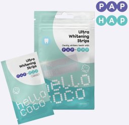 Hello Coco HELLO COCO Whitening Strips Paski wybielające z PAP - 10 szt.