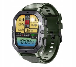 Smartwatch Oukitel Smartwatch Oukitel BT101 2,02" 410 mAh zielony AMOLED SpO2 Bluetooth 5ATM