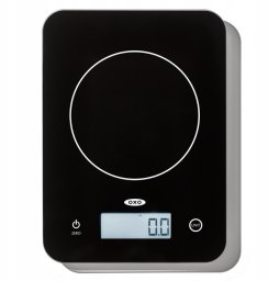 Waga kuchenna Oxo Waga kuchenna OXO Good Grips czarna 5 kg funkcja tara cyfrowa