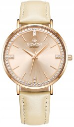 Zegarek Giewont Zegarek Damski Giewont Sapphire Różowe Złoto GW5390-A5