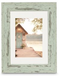 Ramka Hama Cottage Pastell-Mint 20x30 sztuka z passe-partout 193336