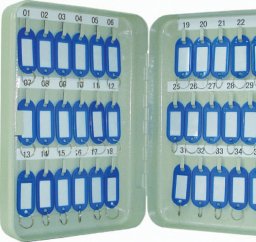 QConnect Szafka na klucze Q-CONNECT, na 36 kluczy, 180x250x60mm, szara