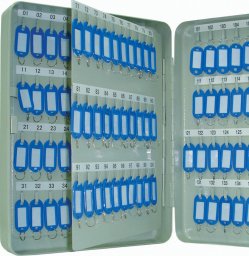 QConnect Szafka na klucze Q-CONNECT, na 140 kluczy, 280x370x80mm, szara