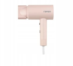 Suszarka RAVEN Suszarka do włosów RAVEN ESW001P Jonizacja 2000W Zimny nawiew Różowa