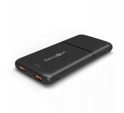 Powerbank Reinston Powerbank Reinston 10000 mAh PD 20W Fast Charge USB-C / 2x USB Czarny