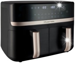 Frytkownica beztłuszczowa Russell Hobbs Frytkownica beztłuszczowa Russell Hobbs Satis Fry DualBaske 27680-56 9L