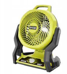 Wiertarka Ryobi RYOBI AKUMULATOROWY WENTYLATOR WIATRAK BIURKOWY 18V ONE+ WHISPER RF18-0