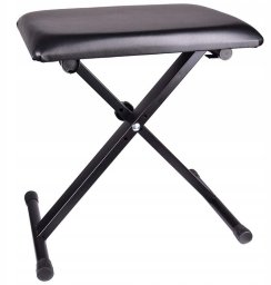 Suprimo Ława do pianina keyboardu klawiszy składana metalowa SUPRIMO XA
