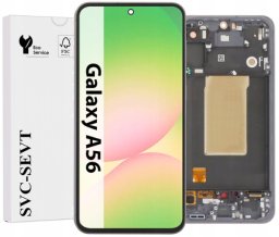 UTS-Group Wyświetlacz Do Samsung Galaxy A56 A566 Oryginał LCD Ekran Ramka