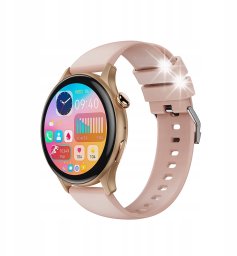 Smartwatch XO SMARTWATCH DLA KOBIET ZEGAREK ELEKREONICZNY DAMSKI SMART