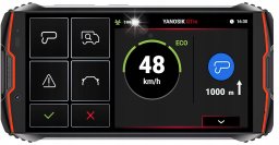 Nawigacja GPS Yanosik Komunikator drogowy Yanosik GTm dotykowy ekran
